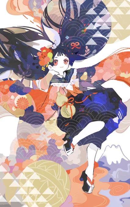 #引用RTで絵をあげて5人指名してバトンでお気に入りの絵を載せる
甘崎さんからバトンいただいたのでアンカーさせていただきます 