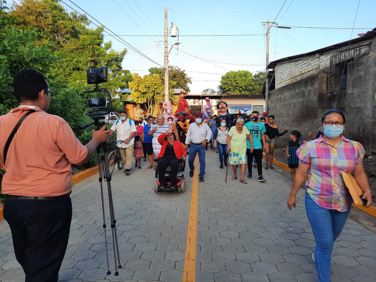 Inaguración de calles para el pueblo en el municipio de La Paz Centro😍🥳🇳🇮

#SomosProsperidad #LeónRevolución #Nicaragua #TodosJuntosVamosAdelante