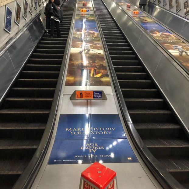 Times Square wasn't the only place we conquered - did you see Piccadilly Circus this week? #AgeofEmpiresIV #AoEIV #Age4Ward