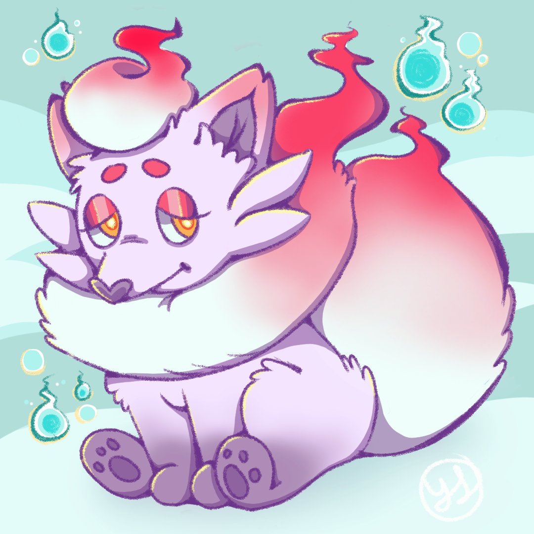 yasbool's tweet photo. The new Zorua is so cool!!
#zorua #hisuianzorua #PokemonLegendsArceus #Pokemon #digitalart #commissionsopen https://t.co/XIfgxLT1Sb