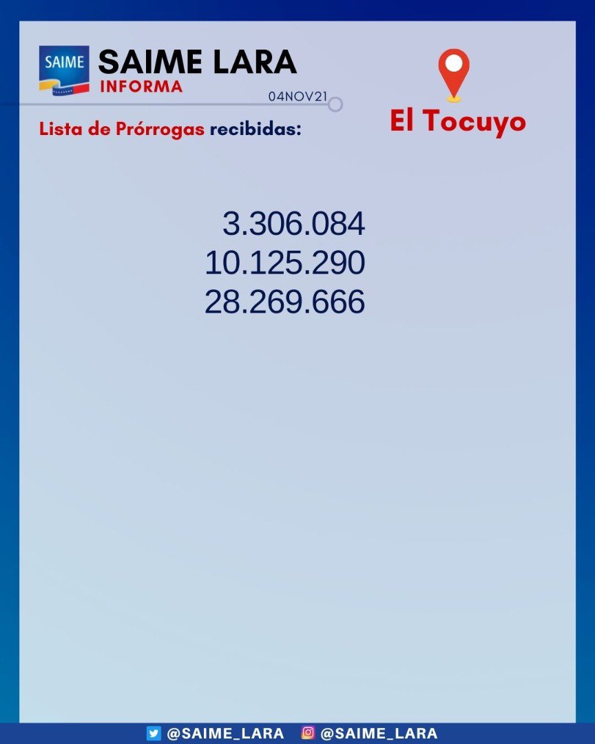 Saime Lara informa que este jueves #4nov se recibió valija de pasaportes en las oficinas #elujano #eltocuyo #JacintoLara