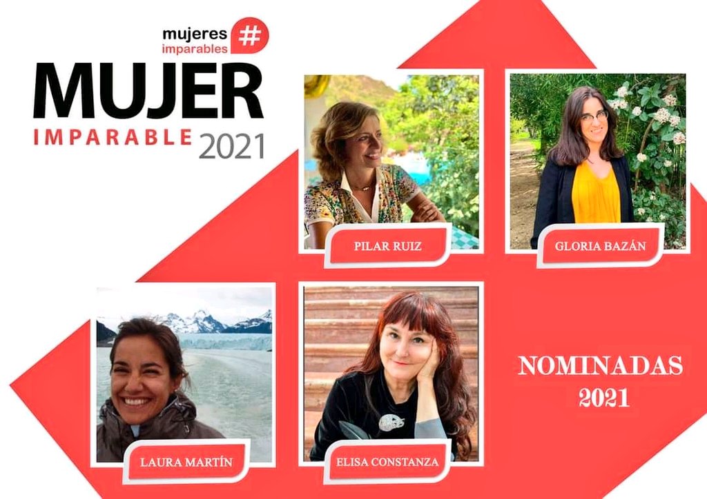 📣 #Premio #MujerImparable #Gaditana 2021❗🥂

💗 Las #candidatas son <a href="/pilarcocinando/">Pilar y Cristina</a>, <a href="/GloriaBazanUS/">Gloria Bazán</a>, Laura Martín Díaz y Elisa Constanza Zamora, #referentes en #gastronomía, #inclusión social-laboral, #ciencia e #igualdad y #coeducación.

💪 #MujeresImparables #talento #Cádiz