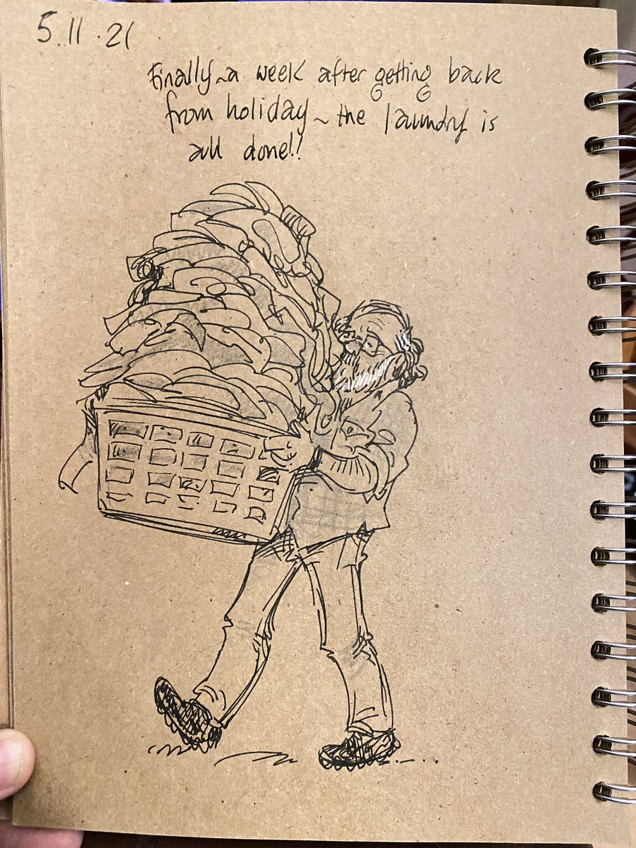 GaryScribbler's tweet photo. It never ceases to amaze me just how much washing 3 people can generate!!! #doodleaday #housework https://t.co/3aTjPT9wTA
