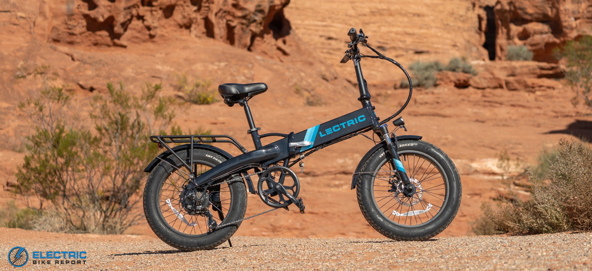 E_BikeReport's tweet photo. What does the Lectric XP 2.0 have that the first one didn't? Just a suspension fork, faster tires, wider handlebar and a higher peak motor.

Check out all of Pierce's impressions on the Lectric XP 2.0 down in the link below.

#lectric #lectricxp  #ebike

https://t.co/tR136I9ser https://t.co/DV3pHGwqsV