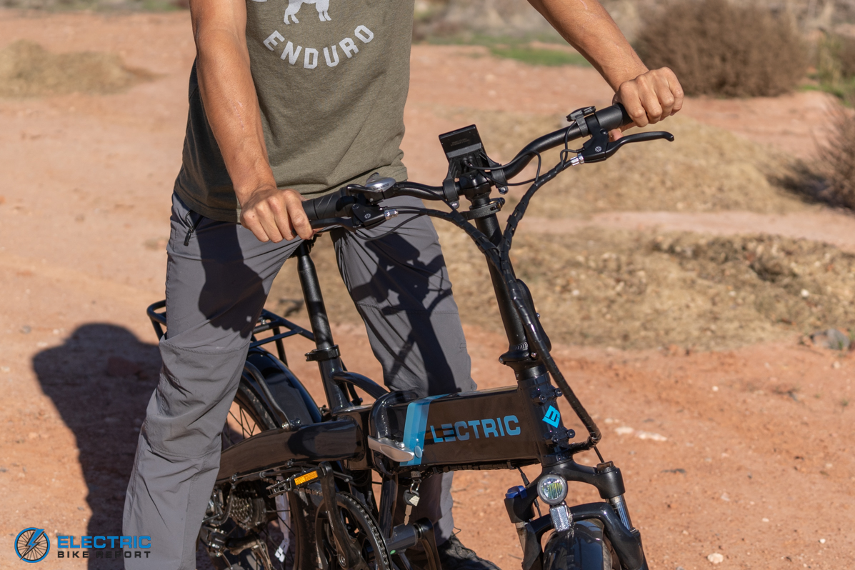 E_BikeReport's tweet photo. What does the Lectric XP 2.0 have that the first one didn't? Just a suspension fork, faster tires, wider handlebar and a higher peak motor.

Check out all of Pierce's impressions on the Lectric XP 2.0 down in the link below.

#lectric #lectricxp  #ebike

https://t.co/tR136I9ser https://t.co/DV3pHGwqsV
