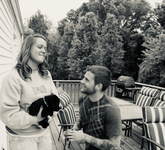 reneeweddle's tweet photo. The goodest boy! RIP. I love you, A. https://t.co/CWENLn9JeO