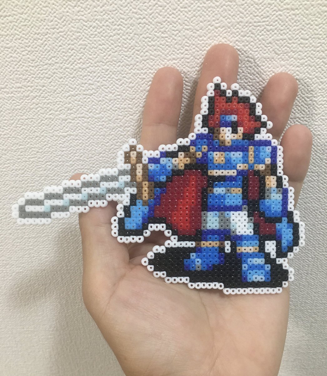25 ロイ #アイロンビーズ #スマブラSP