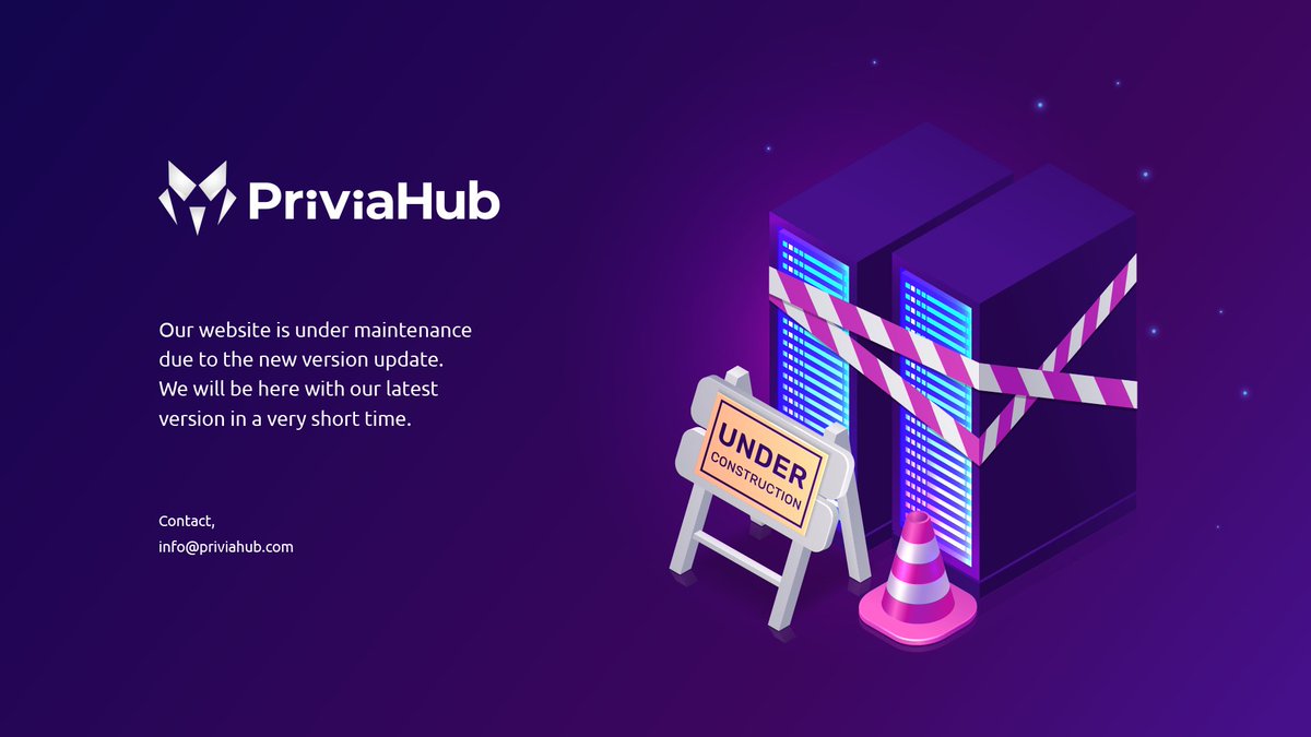 Our website is under maintenance due to the new version update. We will be here very short time.