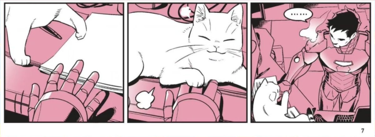 lovebotony's tweet photo. iron man and iron cat! https://t.co/jNnuJNuDFj