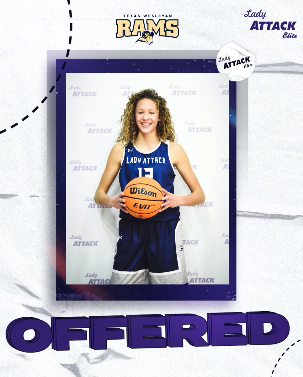 Congratulations Abriel Thrash on her offer from Texas Wesleyan ‼️

<a href="/AbrielThrash/">Abriel Thrash</a> 
<a href="/LADYATTACKELITE/">Lady Attack Elite Basketball</a> 
<a href="/LadyRamsWBB/">WilburWrightWomensBasketball</a> 

#BeDifferent
#BeElite