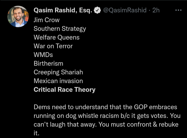 Deschl6's tweet photo. @damnjim1 @mehdirhasan Who said "I" care about something that doesn't exist being banned. Just like the usual dog whistles, the problem is Dems can't seem to understand the electorate does not use common sense or research. https://t.co/IpUmOI3RMA
