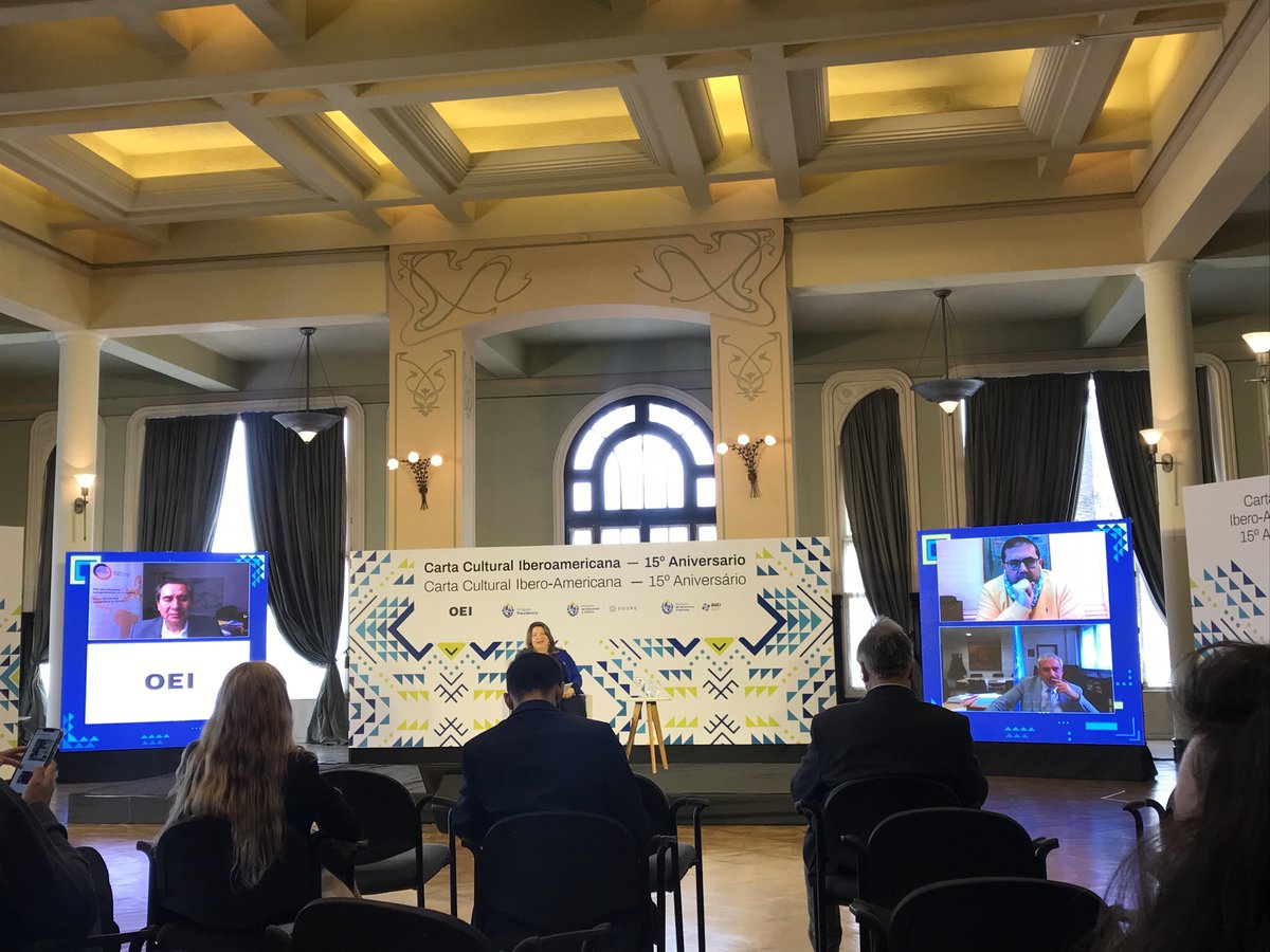 epitextos's tweet photo. Hoy se cumplieron 15 años de la #CartaCulturalIberoamericana. Desde Epitextos celebramos este hecho tan importante y agradecemos a la @OEIUruguay por el espacio de reflexión e intercambio que estas jornadas han permitido. https://t.co/bpKHGG09Kw