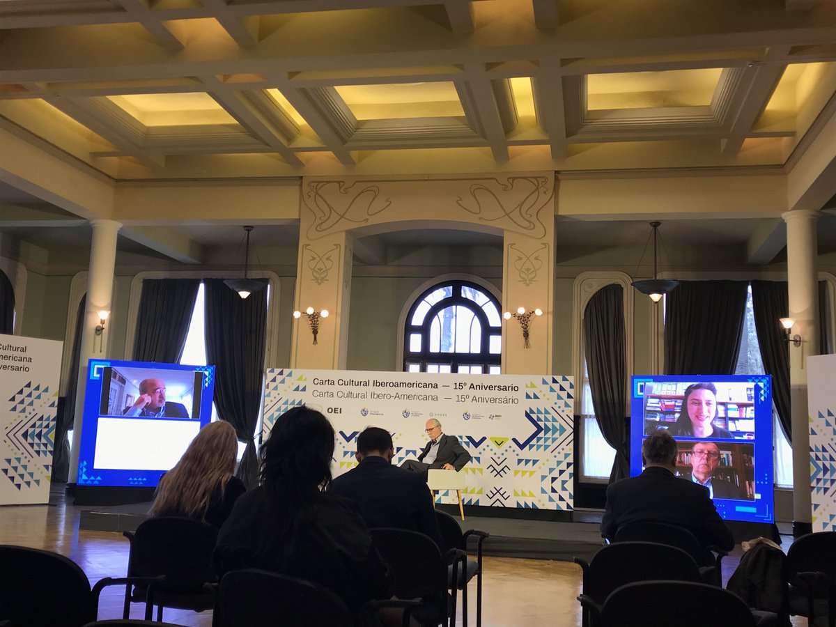 epitextos's tweet photo. Hoy se cumplieron 15 años de la #CartaCulturalIberoamericana. Desde Epitextos celebramos este hecho tan importante y agradecemos a la @OEIUruguay por el espacio de reflexión e intercambio que estas jornadas han permitido. https://t.co/bpKHGG09Kw
