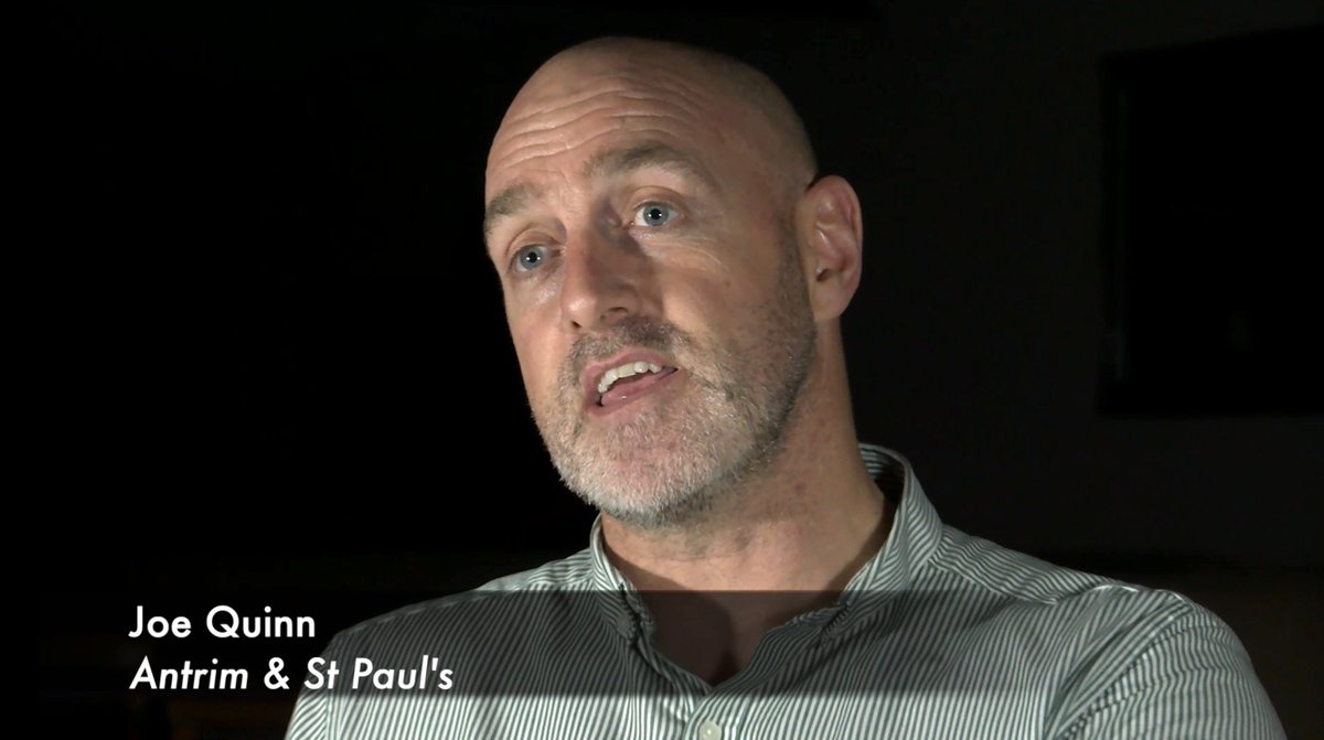 JeromeQuinn's tweet photo. The full video tribute to Anto is now on the Antrim GAA Facebook page, with fantastic contributions from Sean McGreevy, Kevin Madden, Paul Buchanan, Cormac Carmichael, Brian White and Joe Quinn. https://t.co/uNaTO24Z0m