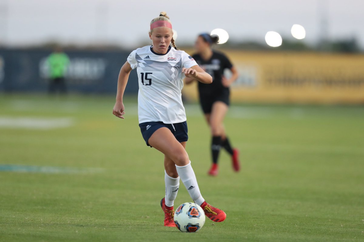 SouthAlabamaSOC's tweet photo. We’re headed to the championship! 🏆

Sunday | 1 pm 

#WeAre #SunBeltWSOC https://t.co/ao7Ngmyxeq