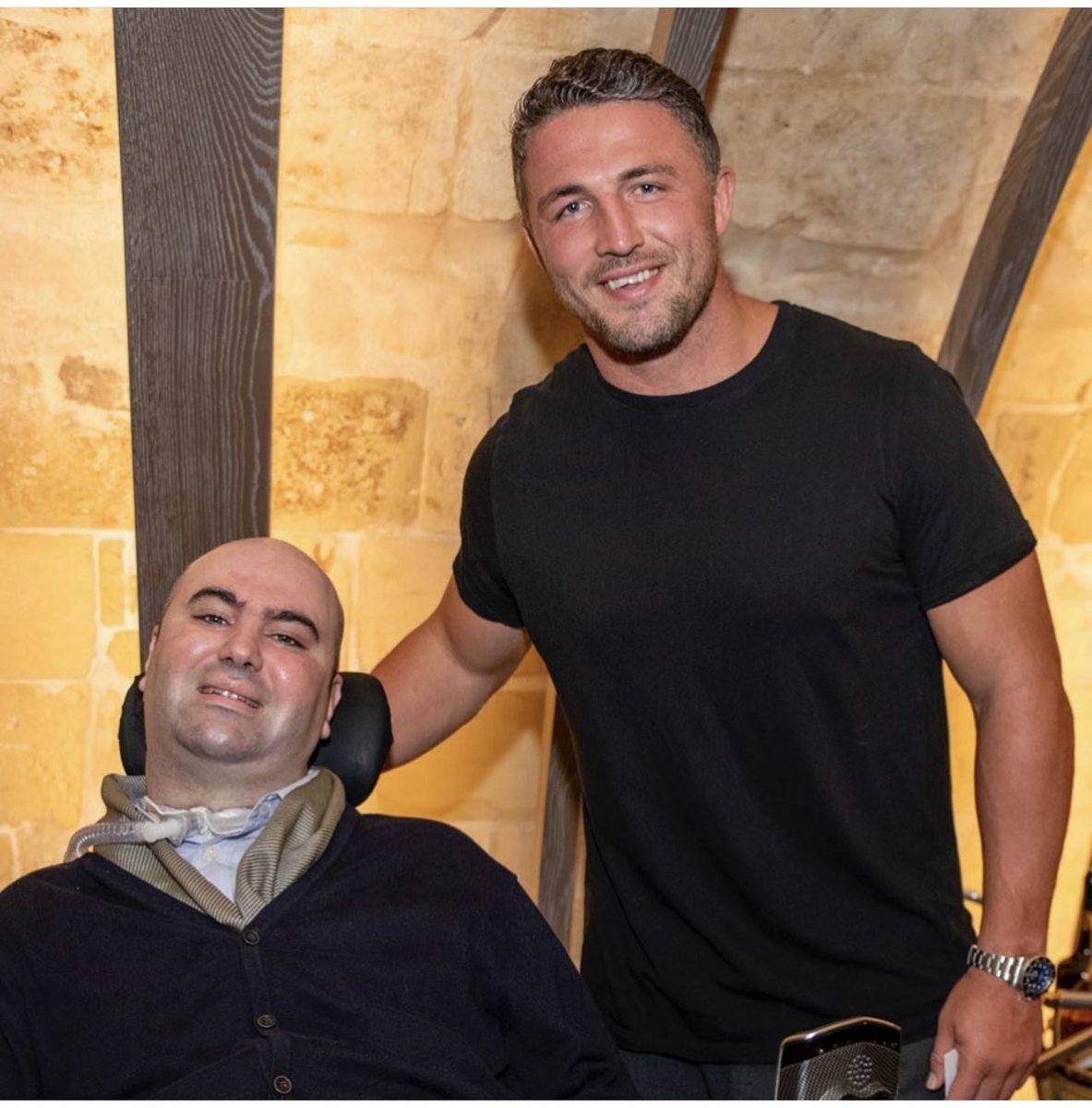 Sam Burgess (@samburgess8) on Twitter photo I was fortunate enough to meet a gentleman by the name of <a href="/bjornformosaals/">Bjorn Formosa</a> by coincidence in Malta earlier this week.
Bjorn is leading the way for people with ALS/MND here in Malta.
Leaving his mark and legacy on the disease many fight and lose. I was fortunate enough to meet a gentleman by the name of <a href="/bjornformosaals/">Bjorn Formosa</a> by coincidence in Malta earlier this week.
Bjorn is leading the way for people with ALS/MND here in Malta.
Leaving his mark and legacy on the disease many fight and lose.
