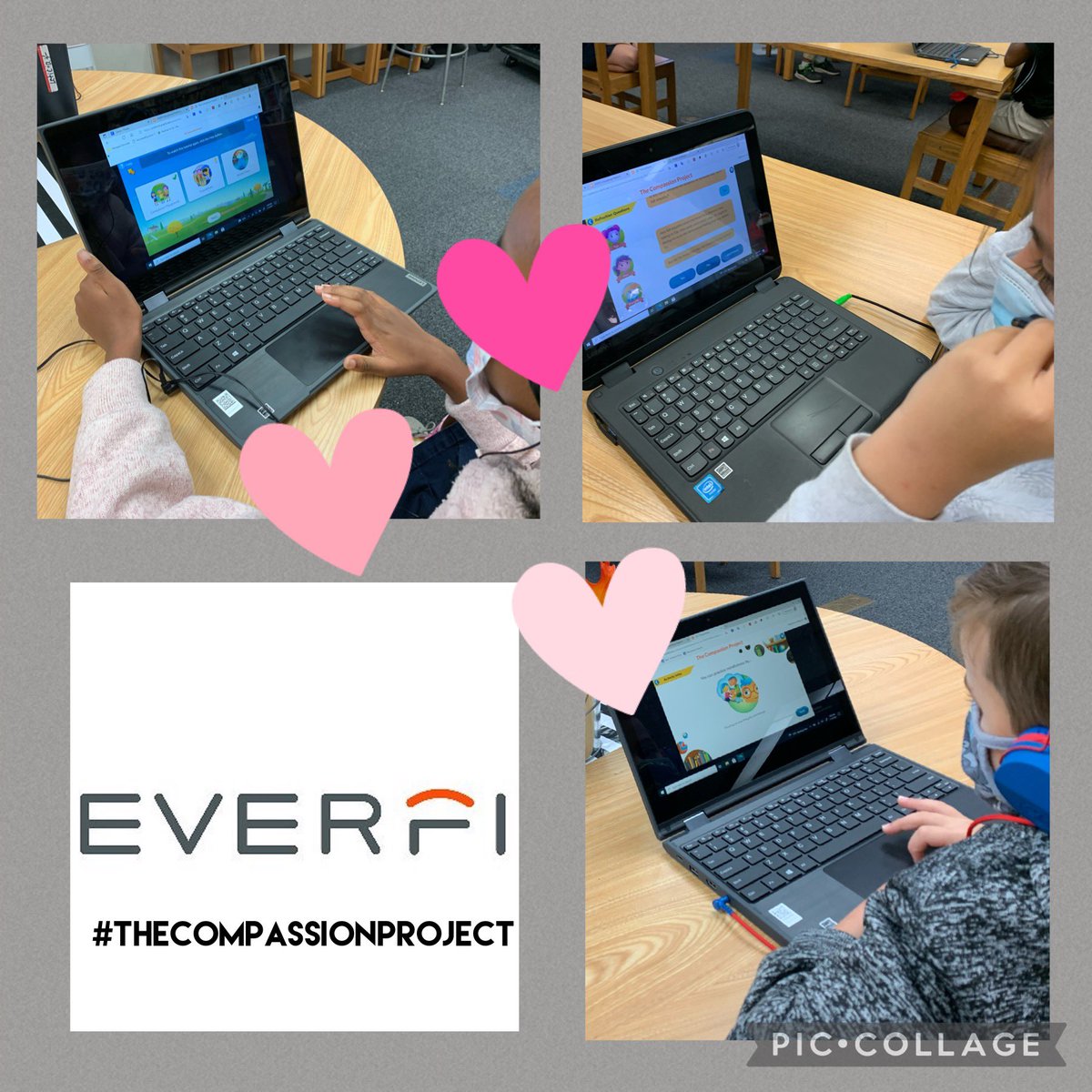 MsFossella's tweet image. Our second graders got a head start on #AntiBullyingWeek by using the @EVERFI Compassion Project ❤️☮️ thank you @MsNamasTECH for your help! #choozpeace #browardprevention #browardschools #leadingthechange