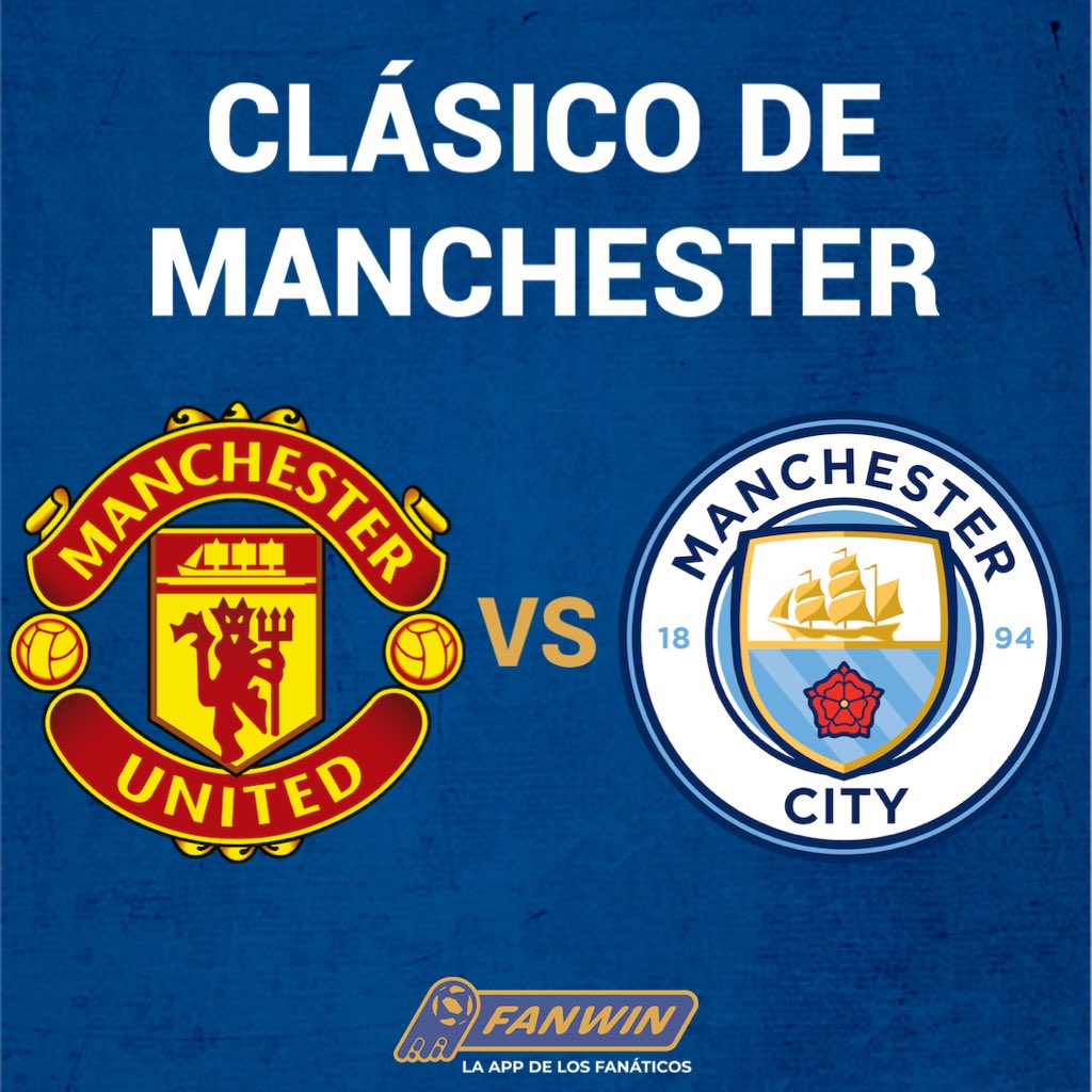 fanwinapp's tweet photo. Sábado a las 09:30 clásico de Manchester entre el United y el City🙌🏼🤩
¿Cómo salen? #FanWin https://t.co/nI94Bh4A1G