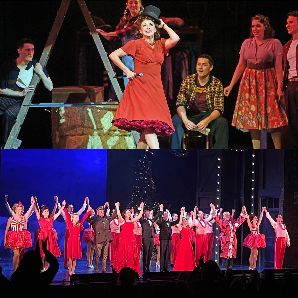 BelfieldWard's tweet photo. What a Friday night treat to see @whitexmasshow @BristolHipp &amp; to be dazzled by the sheer brilliance of @ann_triplett as Martha Watson &amp; lovely @samuelholden_ in the ensemble - bravo too to associate director/choreographer #JoMorris &amp; 👏 👏#IanTalbot @StephenMear &amp; fab cast! 🎄❄️ https://t.co/iIQiHFE5Ae