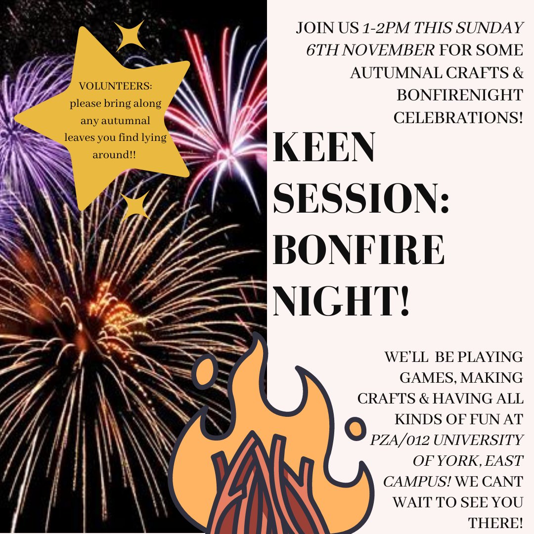 KEENYork's tweet photo. We hope you’ve had a magical bonfire night &amp; you’re ready to continue the sparkly celebrations this Sunday with KEEN!✨💛 https://t.co/maQaghZB9u