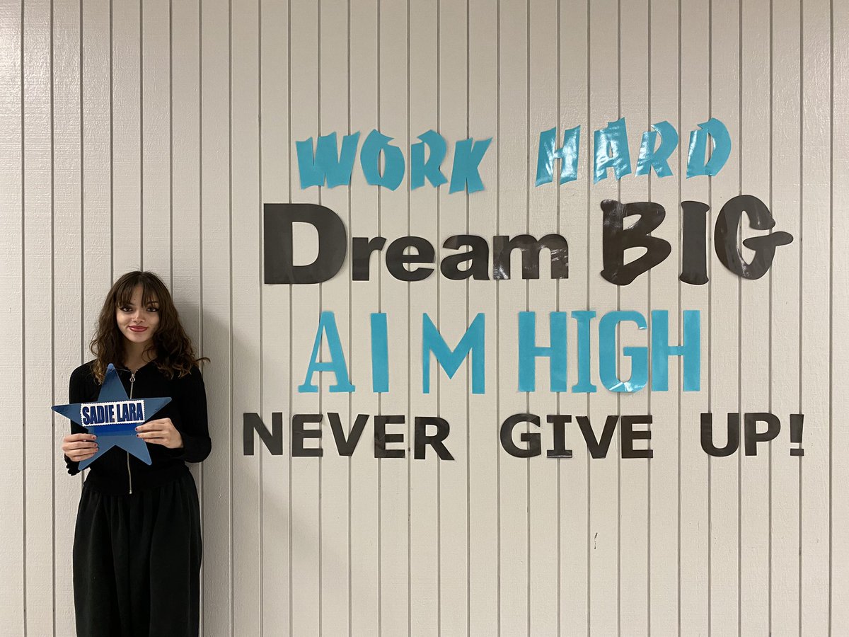 STARSHS2's tweet photo. CONGRATULATIONS Sadie Lara, STARS #11thGraduate 
Way to work hard and finish strong! We are proud of you! #whatyoudomatters #WeAreSTARS #graduationherewecome https://t.co/3nFiwAbPq7