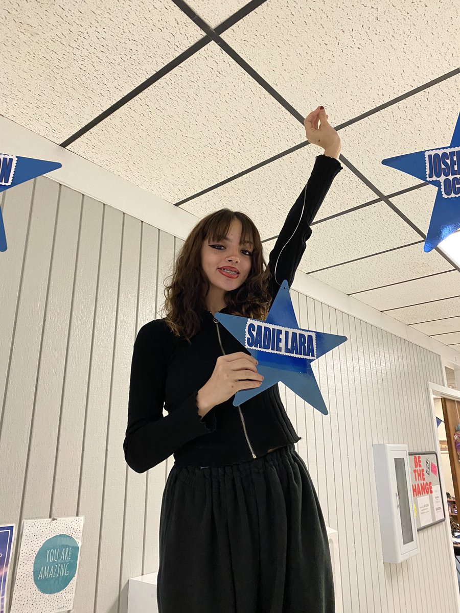 STARSHS2's tweet photo. CONGRATULATIONS Sadie Lara, STARS #11thGraduate 
Way to work hard and finish strong! We are proud of you! #whatyoudomatters #WeAreSTARS #graduationherewecome https://t.co/3nFiwAbPq7
