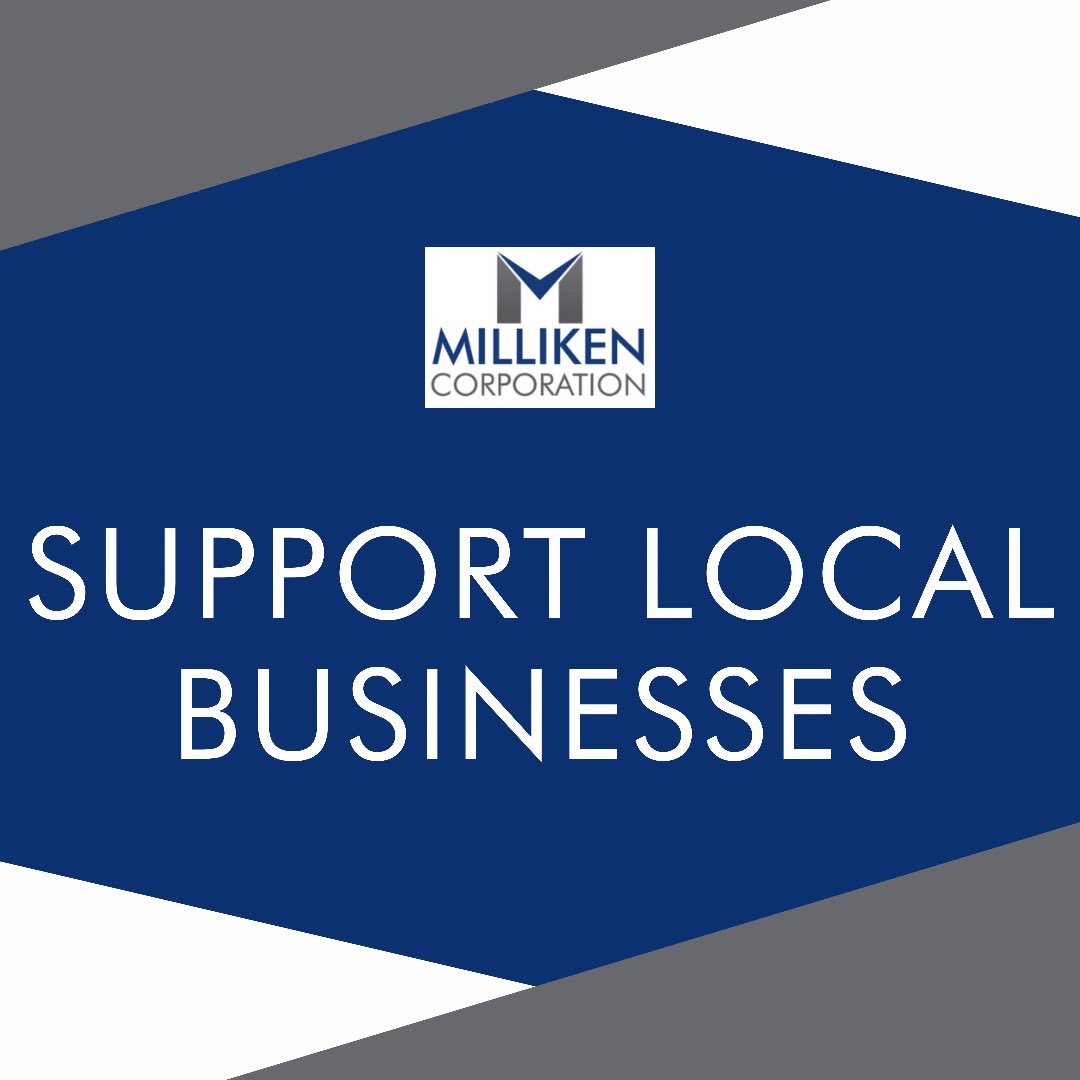 millikencorp's tweet photo. Tell us some of your favorite local spots for shopping, eating, someone who provides an excellent service, etc. If you are a local small business and are interested in some collaborative efforts reach out to us so we can see how we can best support each other this giving season! https://t.co/1fmRsqqQRu