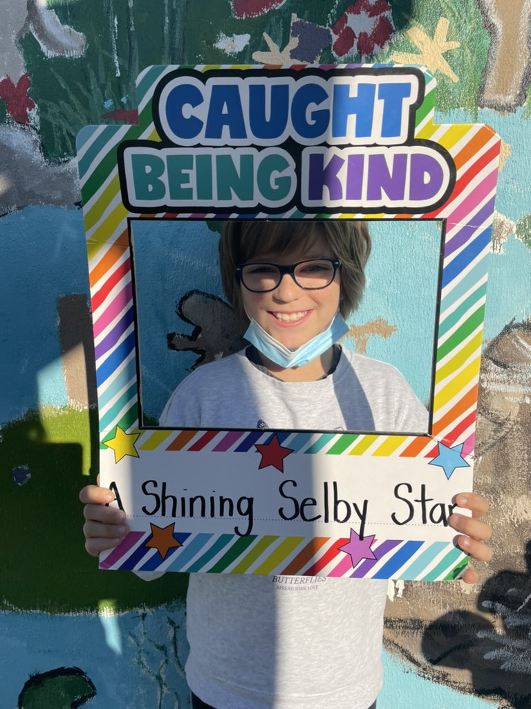 Congratulations to Michaela our first Kindness Moose winner! <a href="/selbyschool/">Selby Public School</a>