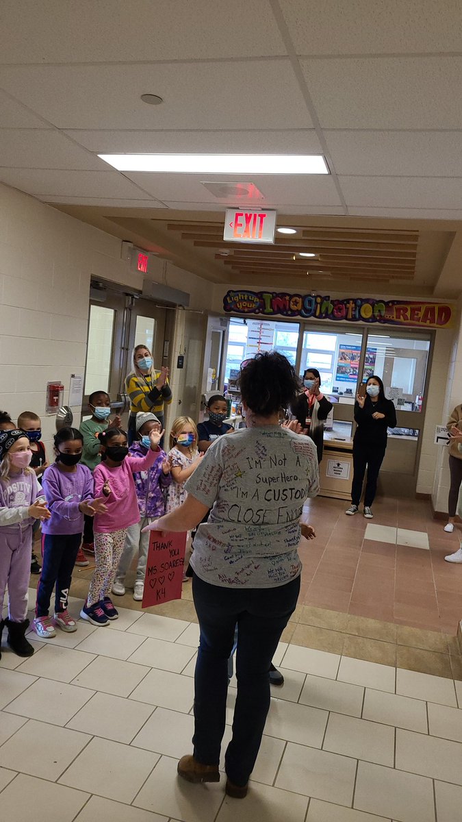 RISERoom110's tweet photo. To Ms. Paula Soares, staff and students @JamesGrievePS are going to miss you more than words can say.  You are amazing! Thankyou for all you do!  All the best on your new adventures @PteBuckamSingh.  We ❤you! https://t.co/AW2p6zOL1w