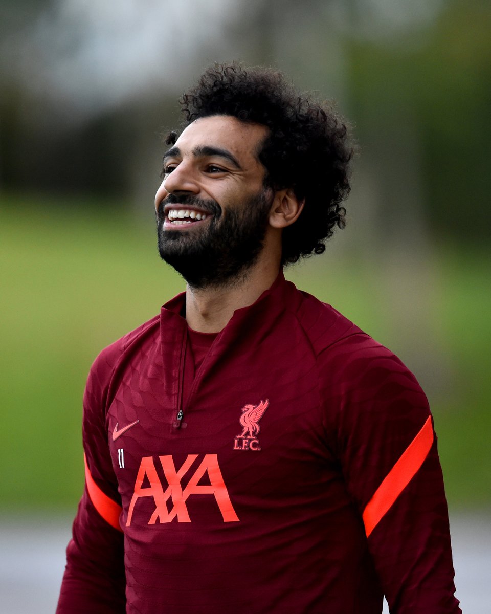 LFC's tweet photo. 🥰 @MoSalah 🥰 https://t.co/nhh9mQCguG