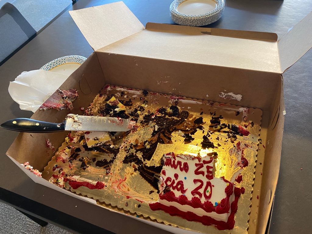 SDPublicLibrary's tweet image. It&apos;s #FriYAY and we&apos;re feeling fantastic (celebrating years of service is always fun). The cake? 🍰

Might be feeling ragged at this point. #mySDPL