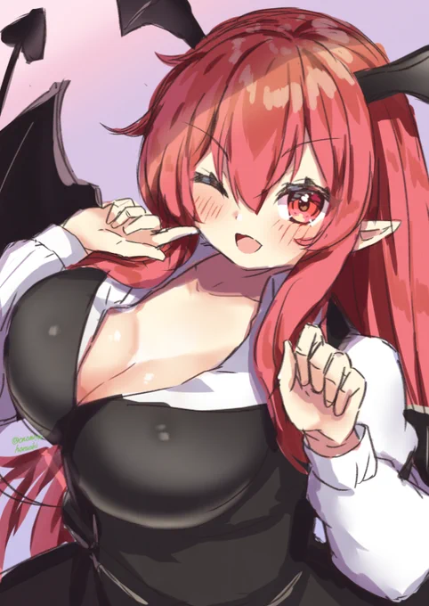 小悪魔
#深夜の真剣お絵描き60分一本勝負 