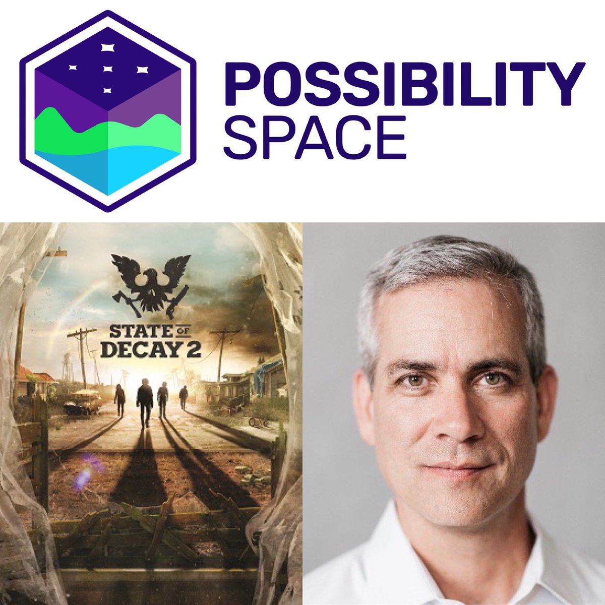 SutroSidetalk's tweet image. Jeff Strain has founded a new New Orleans-based game studio that gives the option of onsite or remote work called #PossibilitySpace. You’ll know Strain as the founder of Undead Labs, the Devs behind #StateofDecay 1, 2 &amp;amp; coming soon 3. They plan on making AAA games.