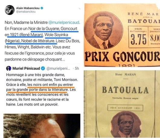 bembelly's tweet photo. #Rappel📍Célébré par @Google, l'immense #RénéMaran...📚 Prix #Goncourt1921, #Batouala, Véritable roman nègre, Paris, éd. @AlbinMichel, 169 p., dont la préface dénonce les excès du colonialisme. Lire Son Wiki https://t.co/9NRA4RYEDq Poke @MurielPenicaud - pas que - ... https://t.co/i8E2BCebfn