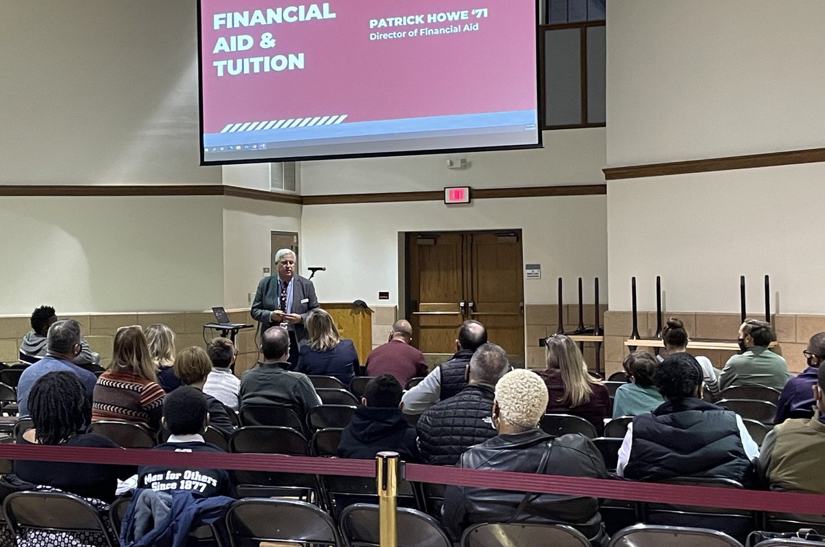 UDJAdmissions's tweet photo. Thank you to everyone who attended last night’s Academy Information Night. If you were unable to attend or want to learn more about the Jesuit Academy, please contact our office at admissions@uofdjesuit.org #YourGoToSchool https://t.co/izYoCEwhet