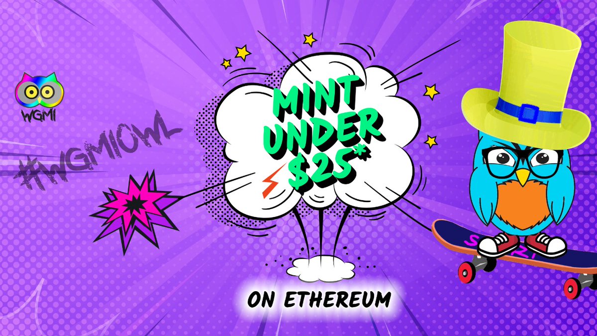 Bulk mint NFTs with Average mint price as low as 25$ 🔥🔥🔥
For more details join our Discord and head to 📢 announcement 

#WGMIOWL #WeGonnaMakeIT #LowGasMint #superfix #NFTCommunity #NFTGiveaways #nftcollector