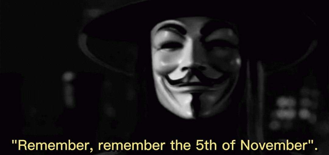 israelcbs's tweet photo. Hoy es un buen día para ver V for Vendetta. https://t.co/xfQhEuJ1jO