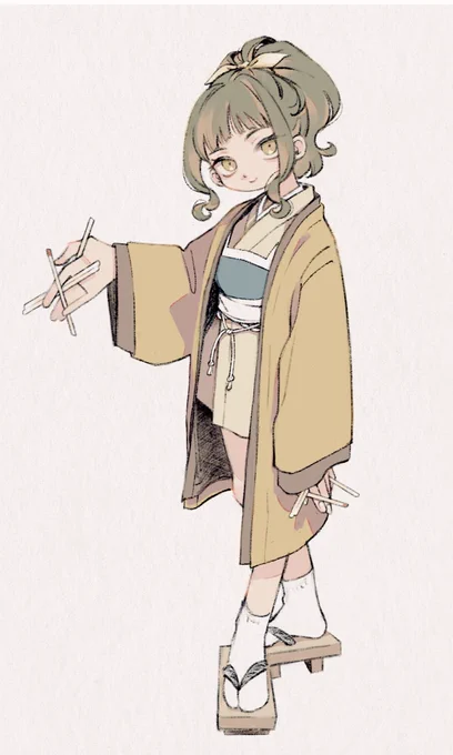 ややデフォルメ練習 