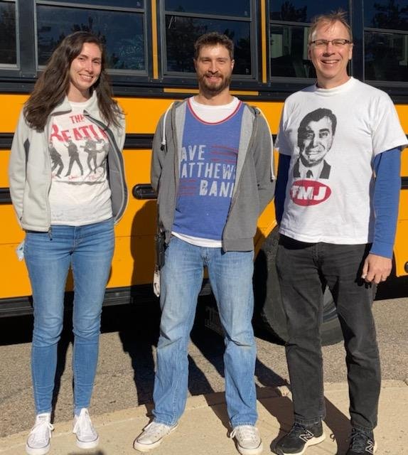 FoxboroughRCS's tweet photo. It was a dress down Friday for @FoxboroughRCS staff! The theme: wear your favorite band/concert gear! It was fun getting to know everyone's music tastes. @LuisSoriaFRCS https://t.co/dPpKGWP29U