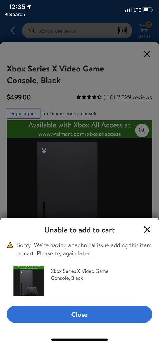 jixer83's tweet photo. @PS5restocks_etc I think the XBox’s are gone. https://t.co/k7XS2ONpYb