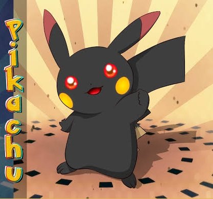 SamBernadacD's tweet photo. #Pikachu a vendido su alma! Ahora será #blackpikachu 🖤 https://t.co/n4nowdrzrI