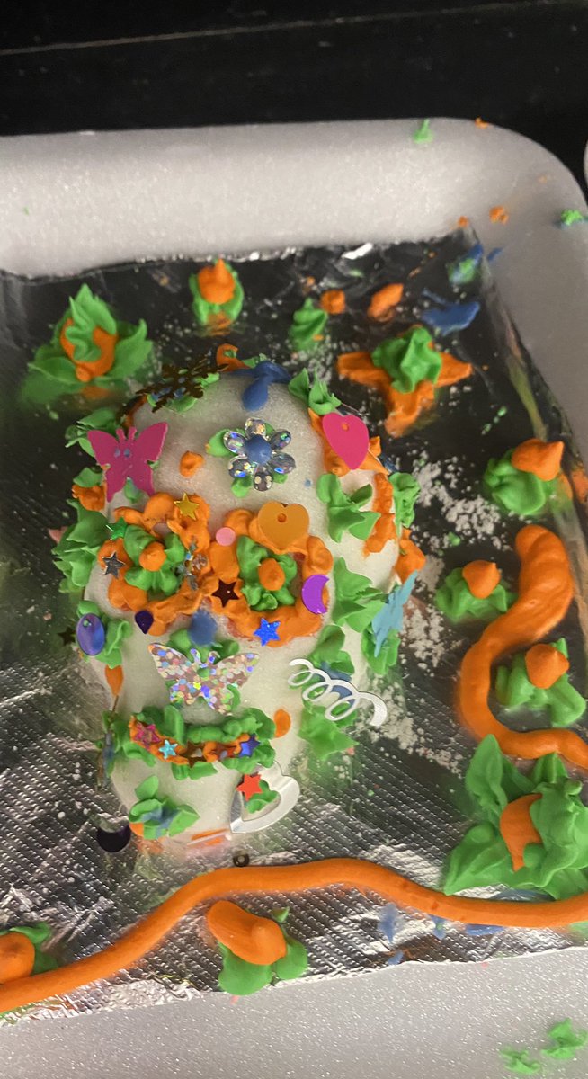 Día de los Muertos Week @ NCCA. Sugar Skulls. #myncca My Spanish 2 associates truly modeled DOK 4’s this week. (Connect, Create, Design)  #ncssbethebest