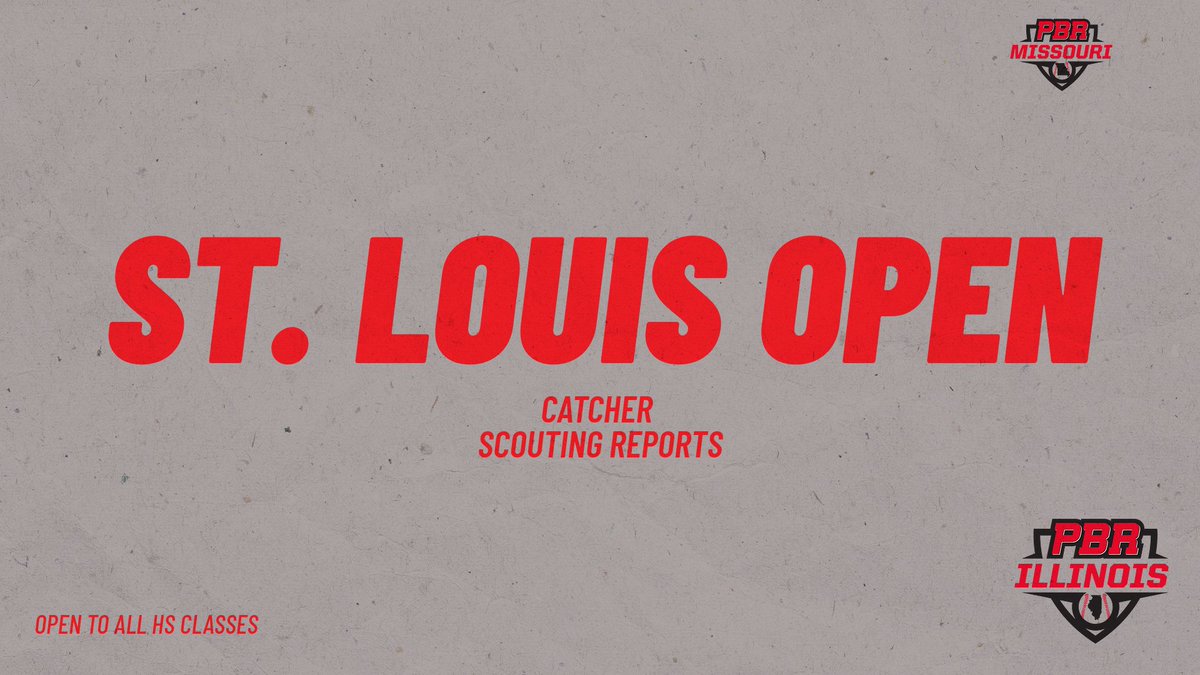 St. Louis Open: Catcher Analysis

Reports on all of the backstops from the IL/<a href="/PBRMissouri/">PBRMissouri</a> summer event.

Story 📝: bit.ly/3wlTNTP