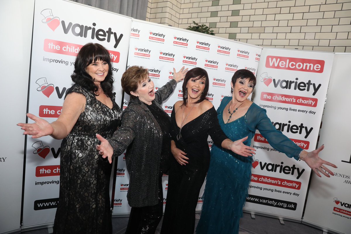 The_Nolans's tweet photo. It’s an absolute honour to recieve @VarietyGB’s Legend of Industry Award for our contributions to recorded music.
Nearly 50 years since our first break and we couldn’t be more grateful. It was even better to be able to honour Bernie, with her daughter Erin collecting her award! https://t.co/FycdecLk3O