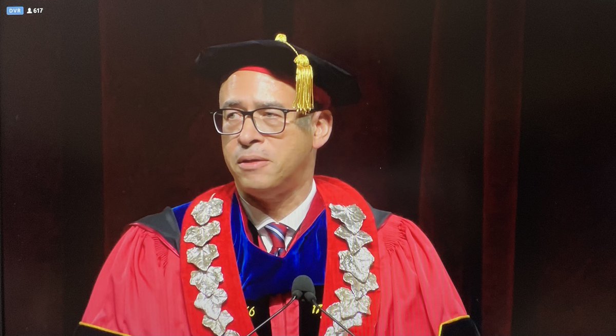 RU_Foundation's tweet photo. "From where I stand, we are the best hope for a better tomorrow." - President Jonathan Holloway #RUInauguration #RutgersImpact https://t.co/lWJlcZaZJw