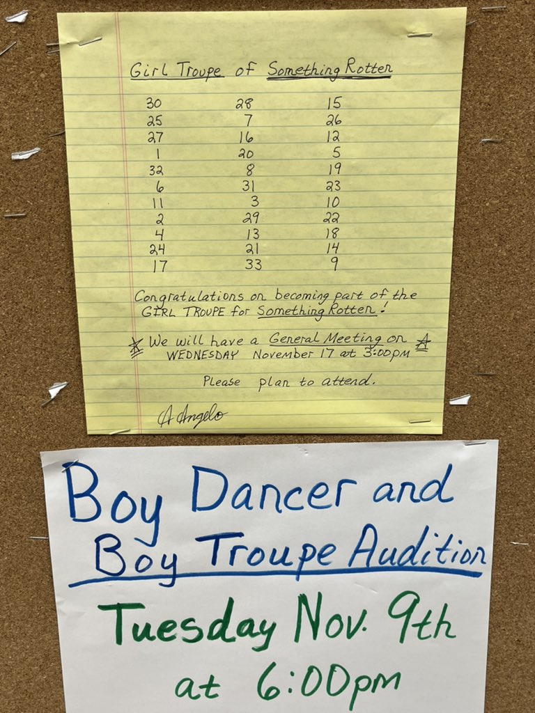 LphsMusical's tweet photo. CONGRATS TO WHO MADE GIRL TROUPE! also boy troupe/dancer auditions are this coming wednesday!! 🎭 https://t.co/OlIzRntkER