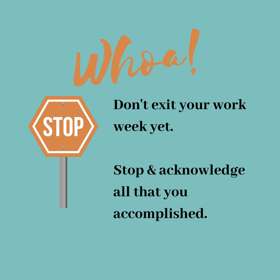 SavvyMudder's tweet photo. Every Friday afternoon, we're going to remind you to stop and honor your work. It'll change your Monday's, trust us.

What did you make progress on this week?
What are the outcomes you've enabled? (Tell us, so we can cheer)
Have you looked at your completed pile? Nice job! https://t.co/wMjyTaTCH6