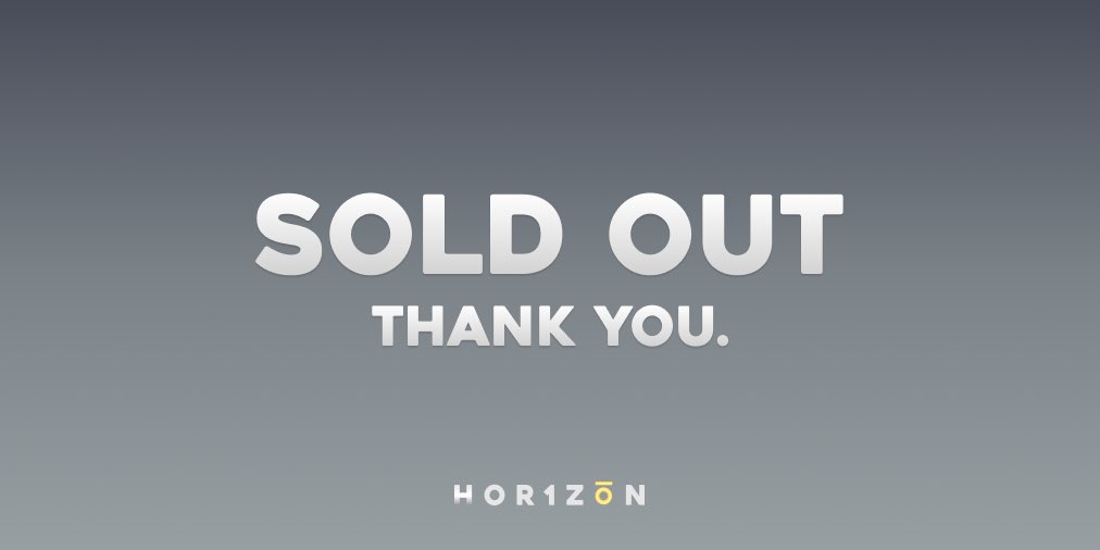Hor1zon_Project's tweet photo. Sold out in less than 4 hours. 

Thank you.❤️ https://t.co/ZmNm1p7K4x