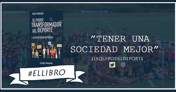 eleqdeldeporte's tweet photo. #LaIdea💡Seguimos compartiendo causas que generaron la aparición de nuestro libro📖🙌🏽

✅ Querer mostrar aristas del deporte poco conocidas, como el marketing deportivo, política y deporte o estadísticas y deporte. https://t.co/rRUEhVuJVx