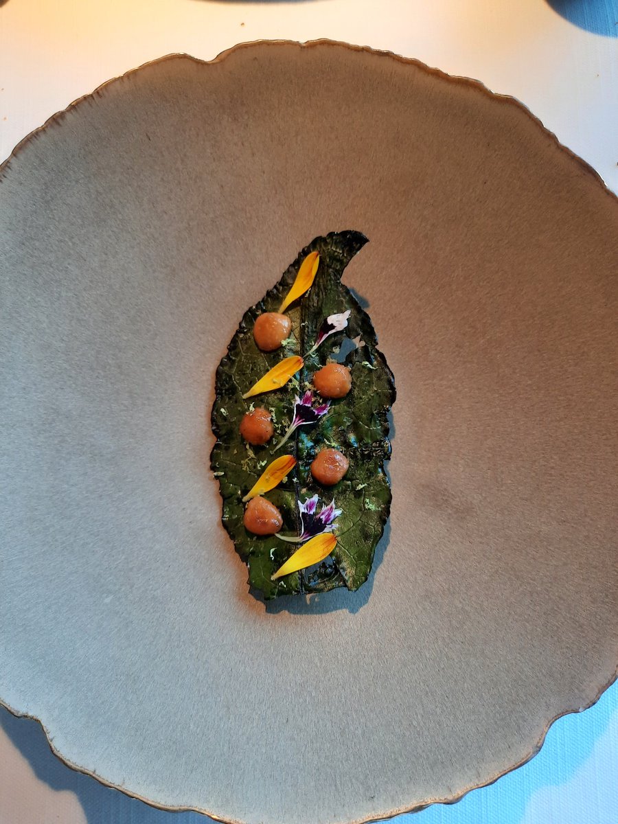HugoMcCafferty's tweet photo. Incredible meal by the incomparable Ana Ros @hisafranko @euFoodSummit @feelslovenia #efs2021 https://t.co/Zc8X0xxvI8